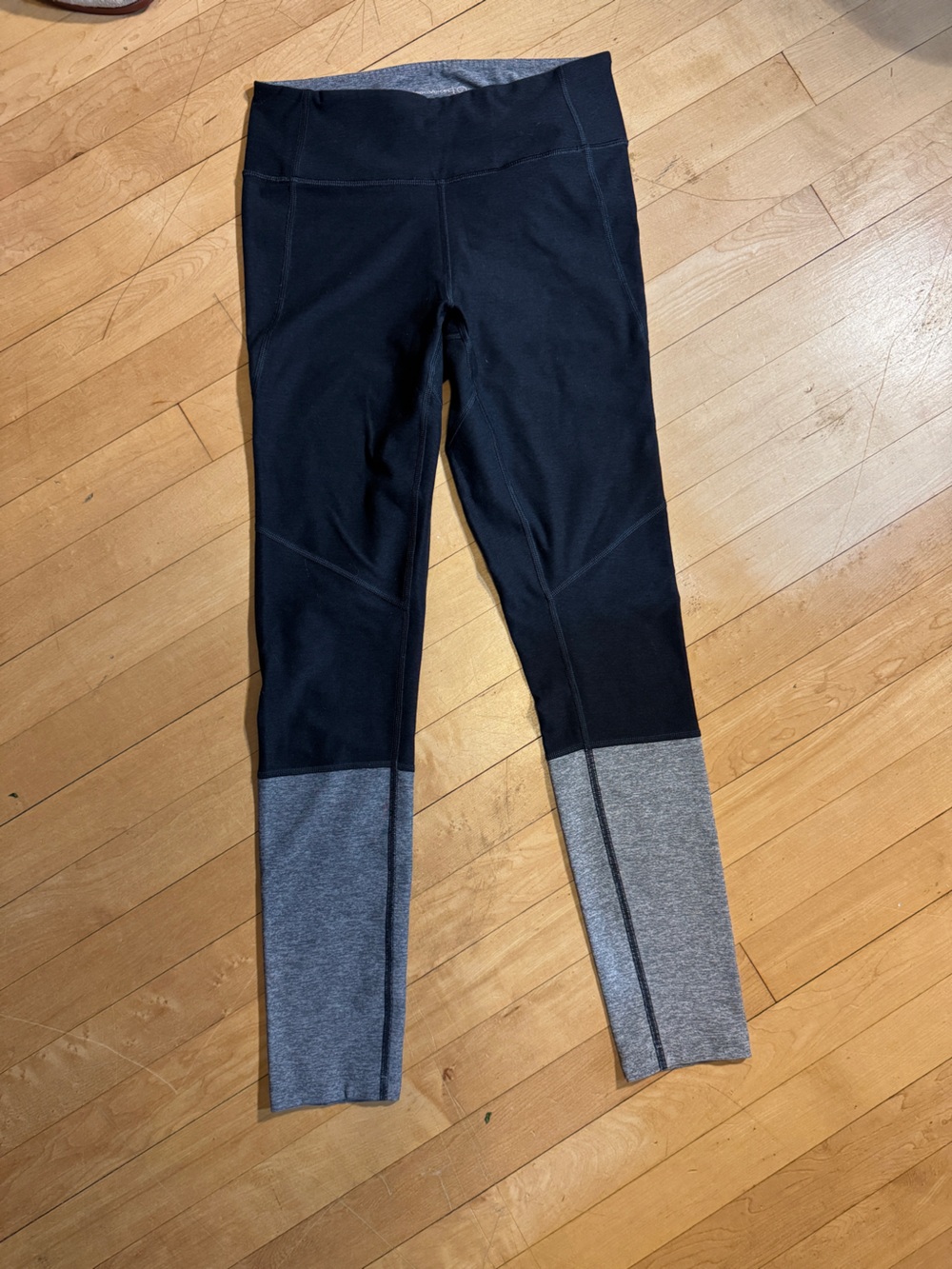outdoor voices colorblock 7/8th length leggings